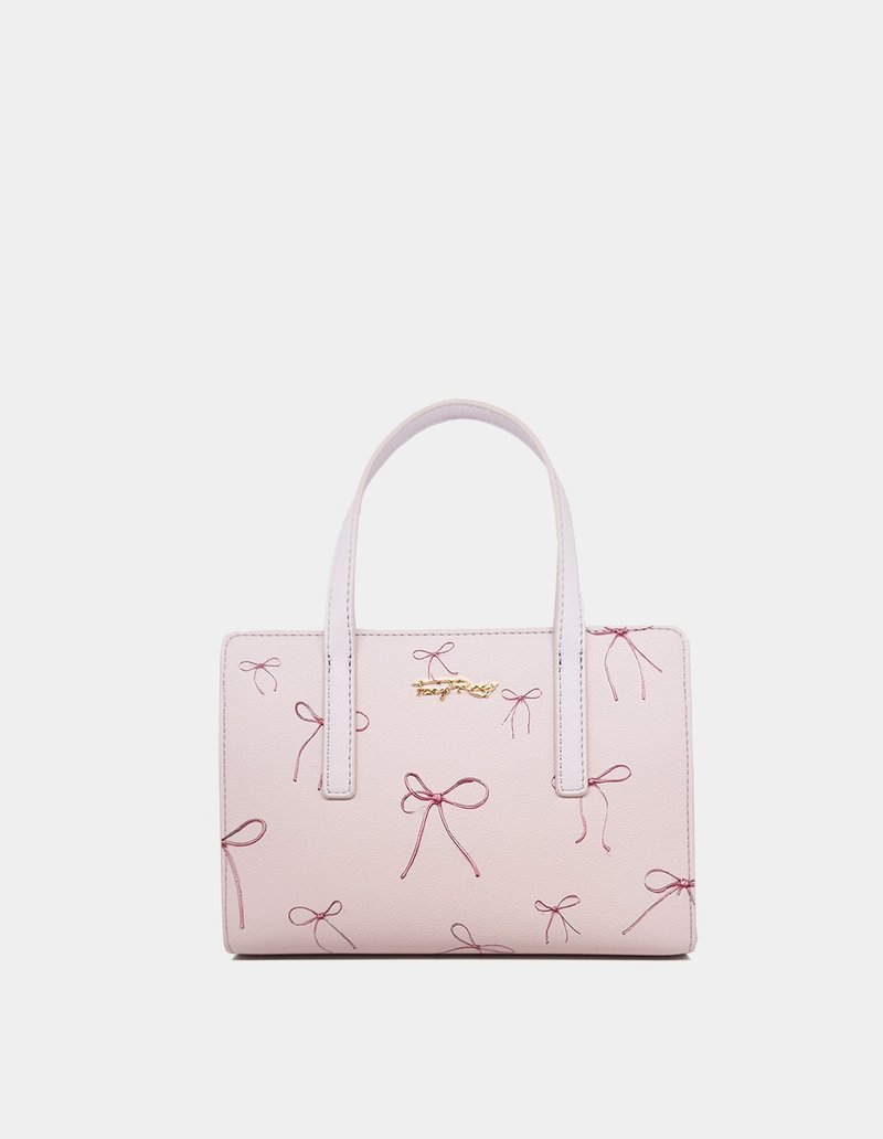 Bliss Bow手提包 - 手提包/手提袋 - 其他材质 粉红色