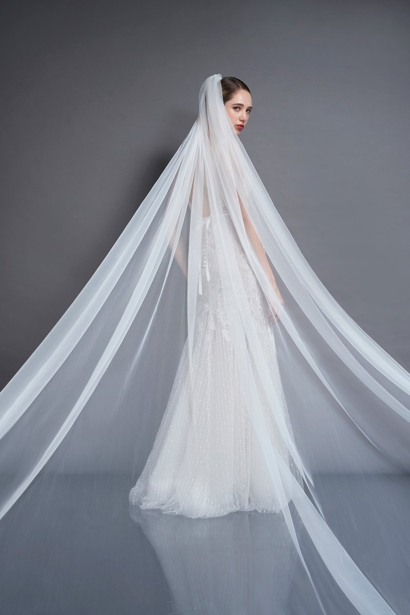 Jill 经典特长头纱 - 其他 - 其他材质 白色