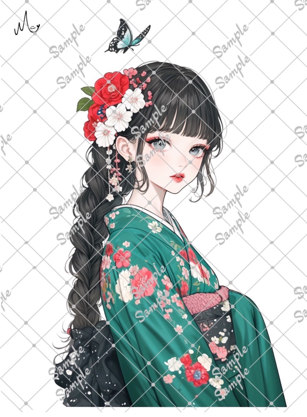 原创人物贴纸 11月新品 - 贴纸 - 纸 