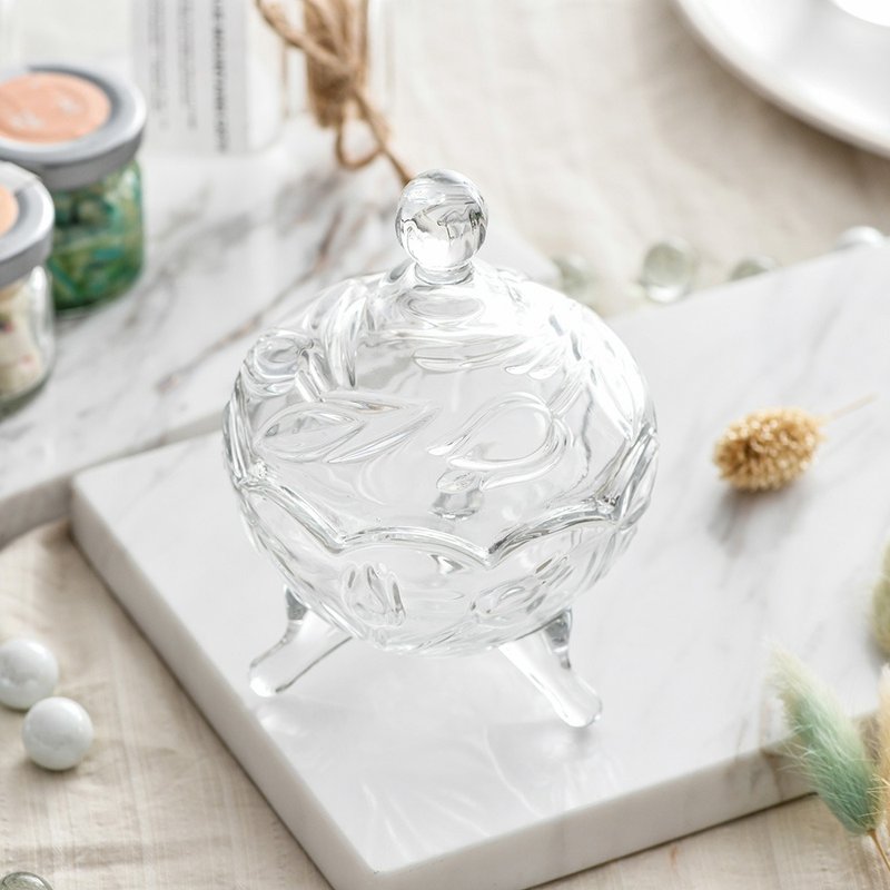 水晶消磁碗(含开光)净化水晶、收纳水晶、供养貔貅、狐仙专用 - 收纳用品 - 玻璃 透明