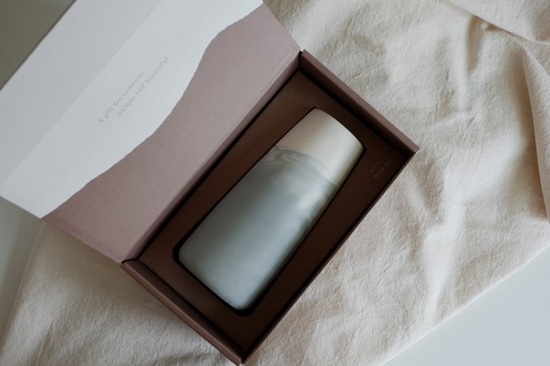 初泥 true nii | 优雅水泥长花瓶 - 湖畔假期 - 花瓶/陶器 - 水泥 绿色