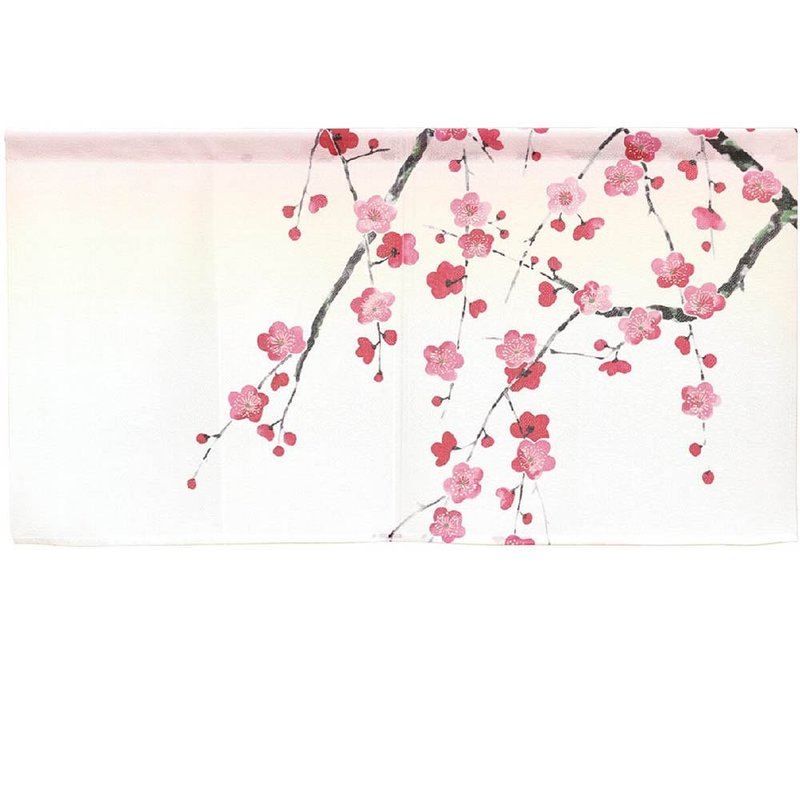 日本制コスモ短门帘垂枝梅 - 门帘/门牌 - 其他人造纤维 