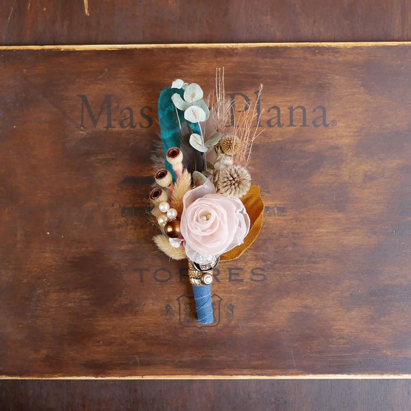 黑法师2020新款│复古典雅款胸花 XI - 胸花/手腕花 - 其他材质 多色