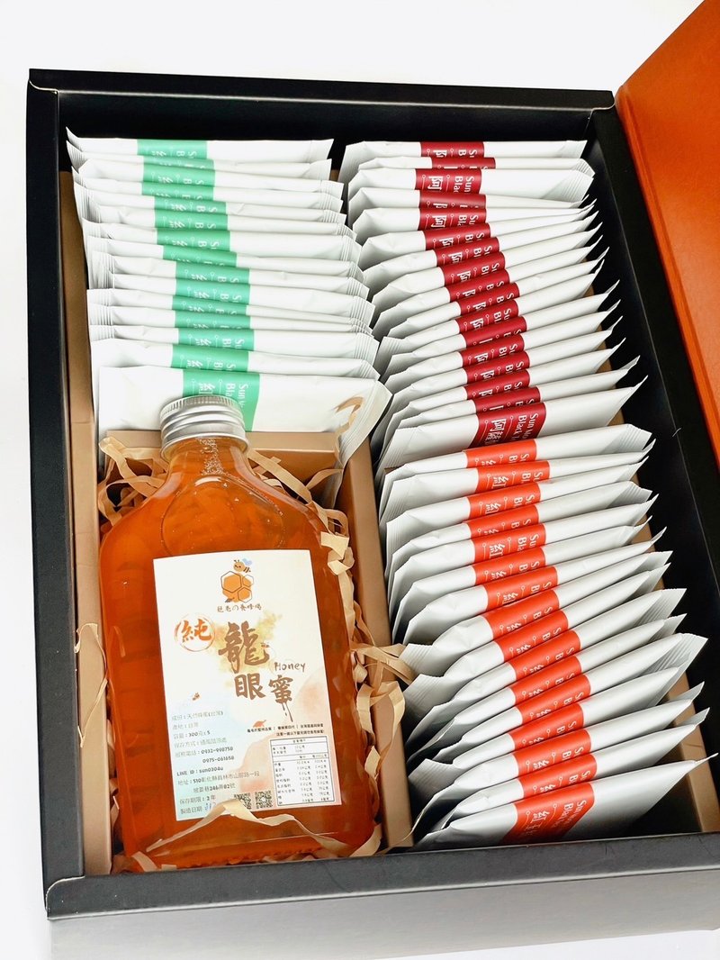 漫Day中秋礼盒赏 红茶+蜂蜜附提袋 定制化礼盒 - 茶 - 其他材质 