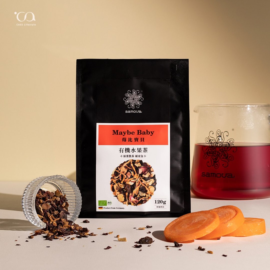 【Refill 原叶散茶补充包】天然水果茶 莓比宝贝 | 120g - 茶 - 新鲜食材 红色