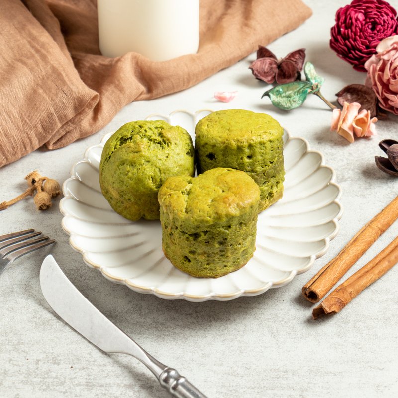 蜂蜜抹茶司康 日式风味升级版 3入加赠咖啡试饮 点品手作 - 蛋糕/甜点 - 新鲜食材 绿色