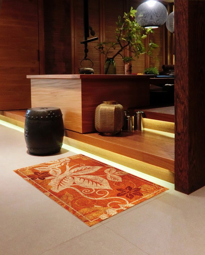 【老朋友限定礼】岁月 防滑地毯 地垫 - 其他家具 - 其他人造纤维 橘色