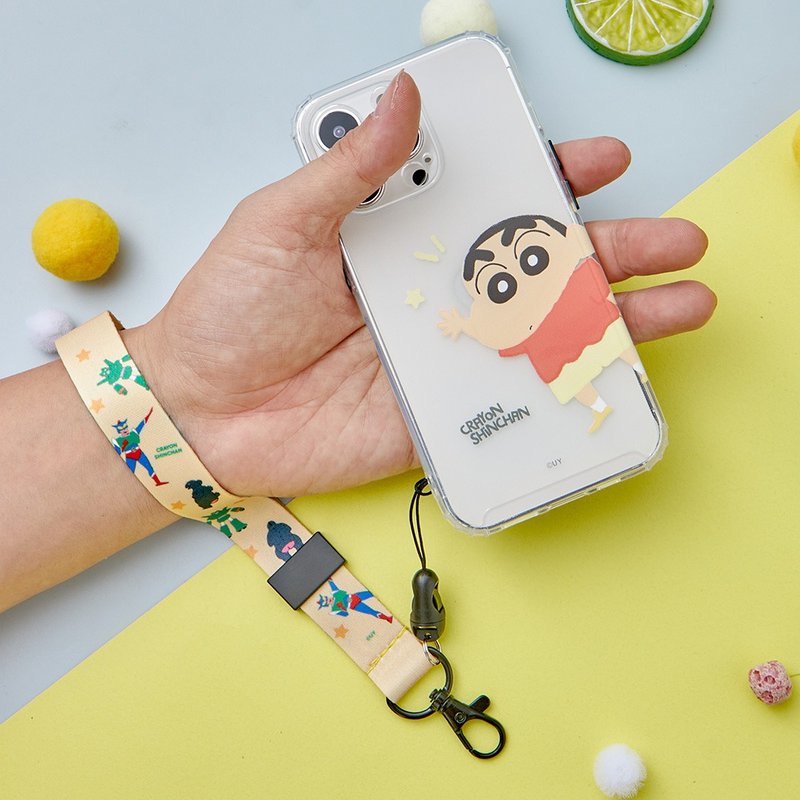 蜡笔小新玩具箱设计可拆式手机短挂绳/腕绳 - 手机充电及周边 - 塑料 多色