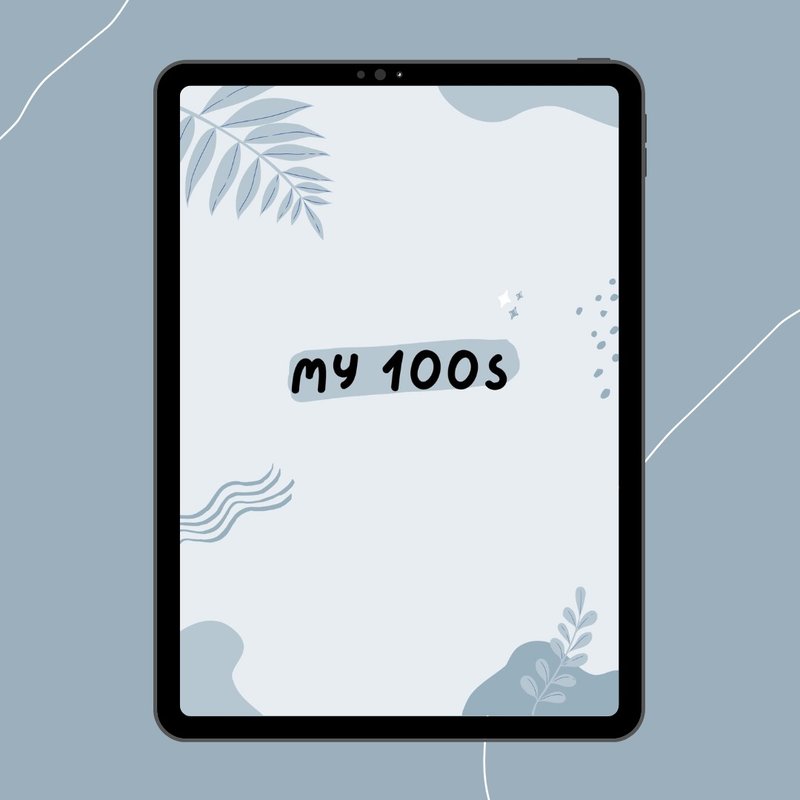 My 100s | 必做的一百件事 | 可跳转手帐 - 电子手帐及素材 - 其他材质 