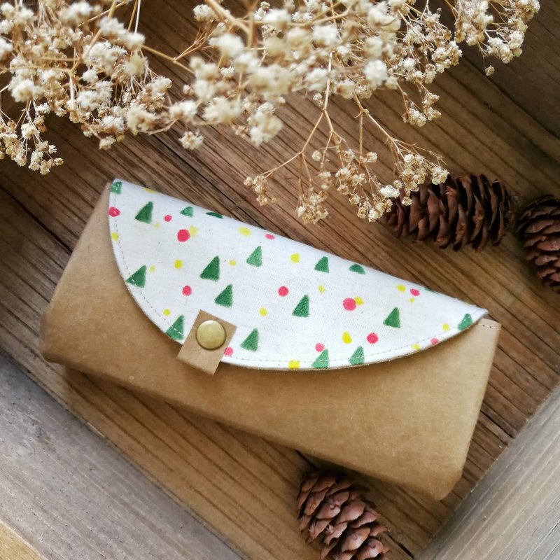 【随性涂系列】圣诞の色彩 风琴夹 - 皮夹/钱包 - 纸 