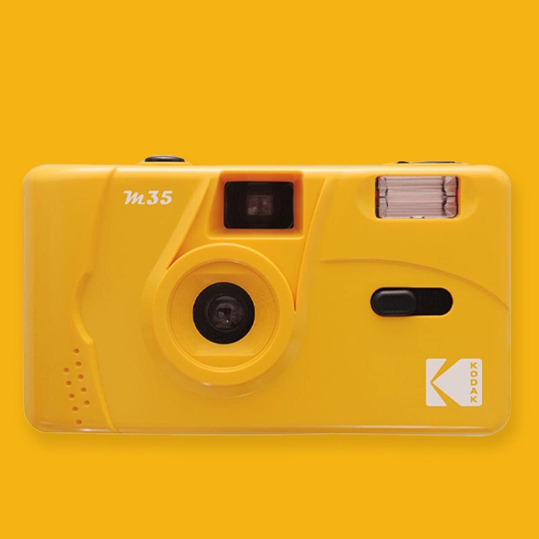 【Kodak 柯达】底片相机 M35 Yellow 柯达经典黄 - 相机 - 塑料 黄色