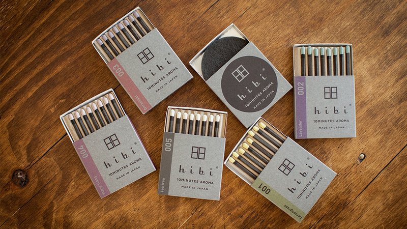 hibi 火柴香氛 - 经典系列 - 002 Lavender 薰衣草 - 香薰/精油/线香 - 其他材质 