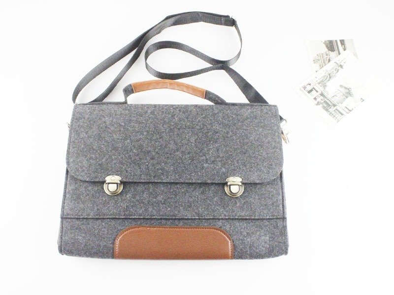 限时特价 一款仅此一个 售完即止 原创纯手工 毛毡 苹果电脑保护套 毛毡套 笔电包 MacBook 13.3" Air 13寸电脑包 - 其他 - 聚酯纤维 