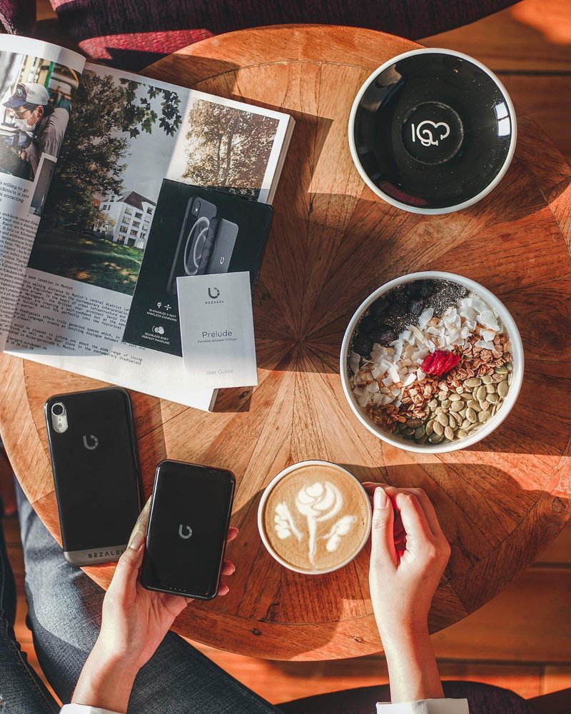 Prelude Android 智慧无线充电行动电源 - 充电宝/传输线 - 其他材质 黑色