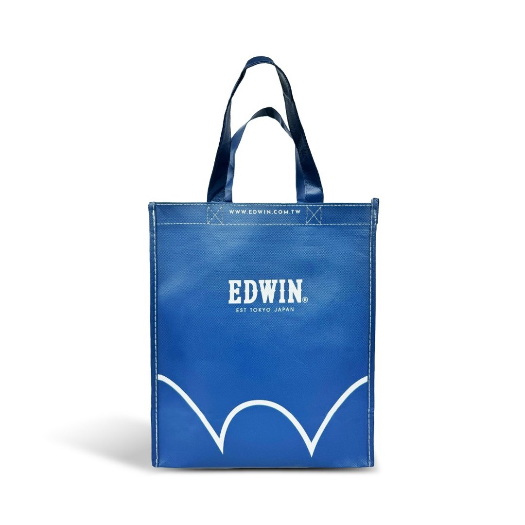 赠品-单笔结帐满1,800元 赠EDWIN+江户胜 联名手提购物袋 - 男装上衣/T 恤 - 棉 蓝色