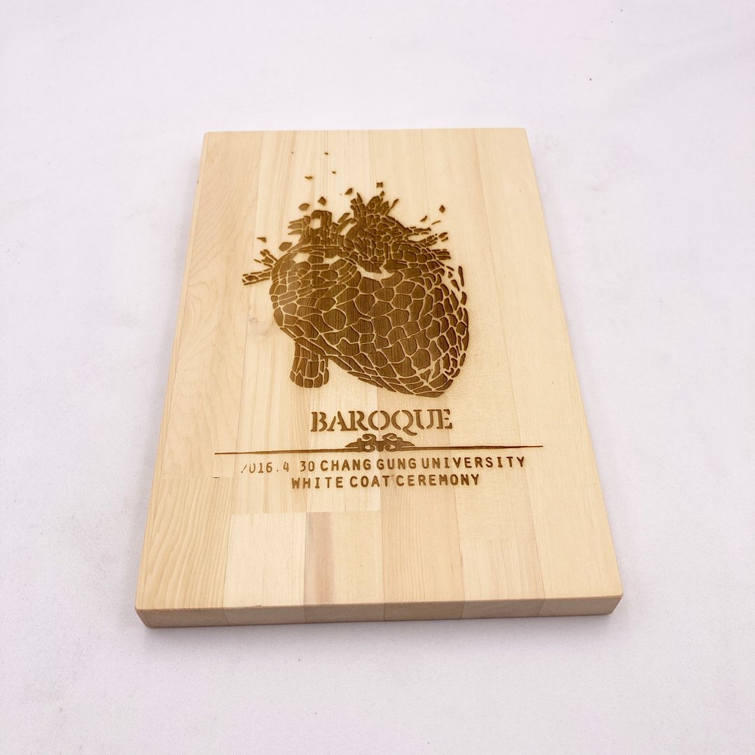黄桧　木头看板　小招牌　告示牌　象征图腾　木牌雕刻雷射雕刻 - 墙贴/壁贴 - 木头 卡其色