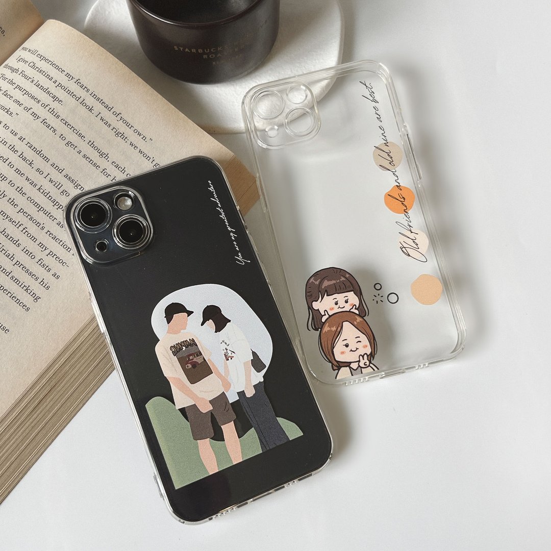 定制化 透明手机壳 来图印制 IPHONE 空压壳 保护壳 手机壳 透明 - 其他 - 塑料 