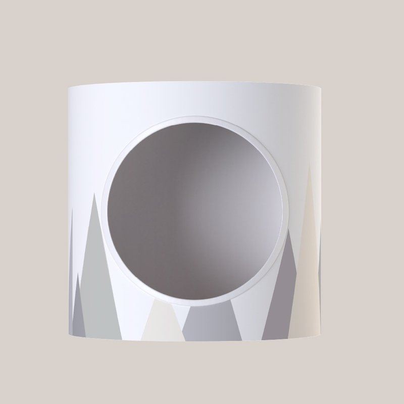 北欧森林猫屋 - 抓板/跳台 - 其他材质 灰色