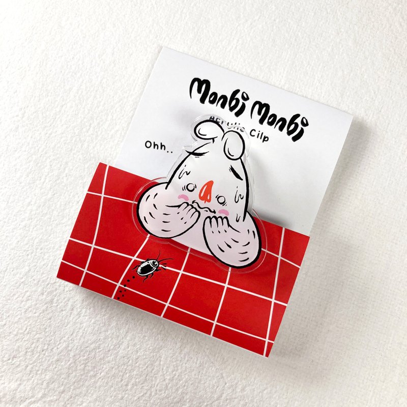 Monbi's Table - Cockroach 文具夹子 - 文件夹/资料夹 - 压克力 透明