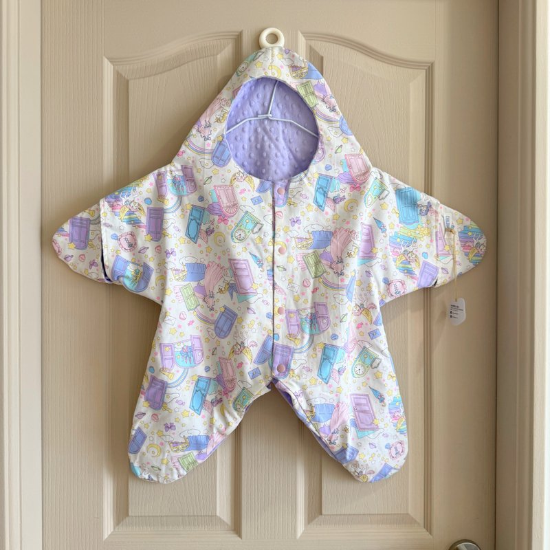 CHILDHOOD柴虎 梦幻独角兽海星造型防踢被 睡袋 - 包屁衣/连体衣 - 棉．麻 