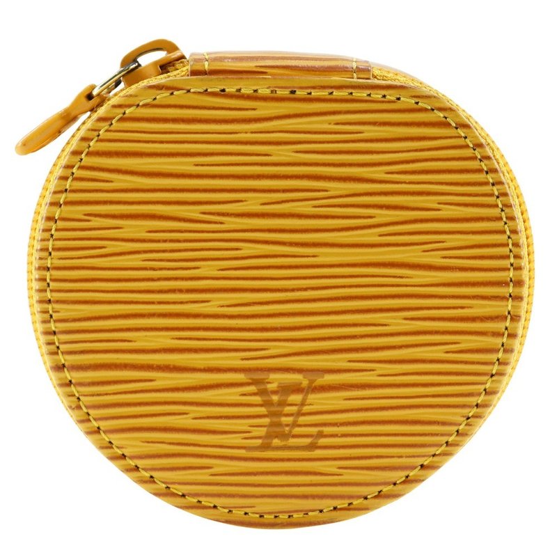 【日本直送】路易威登 LOUIS VUITTON Epi皮革 宝石盒 其他时尚配件 女士【二手】 - 其他 - 真皮 黄色