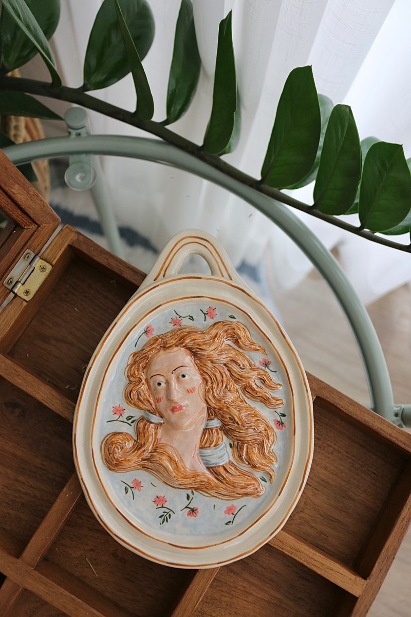 Venus Wall Decor - 墙贴/壁贴 - 陶 粉红色