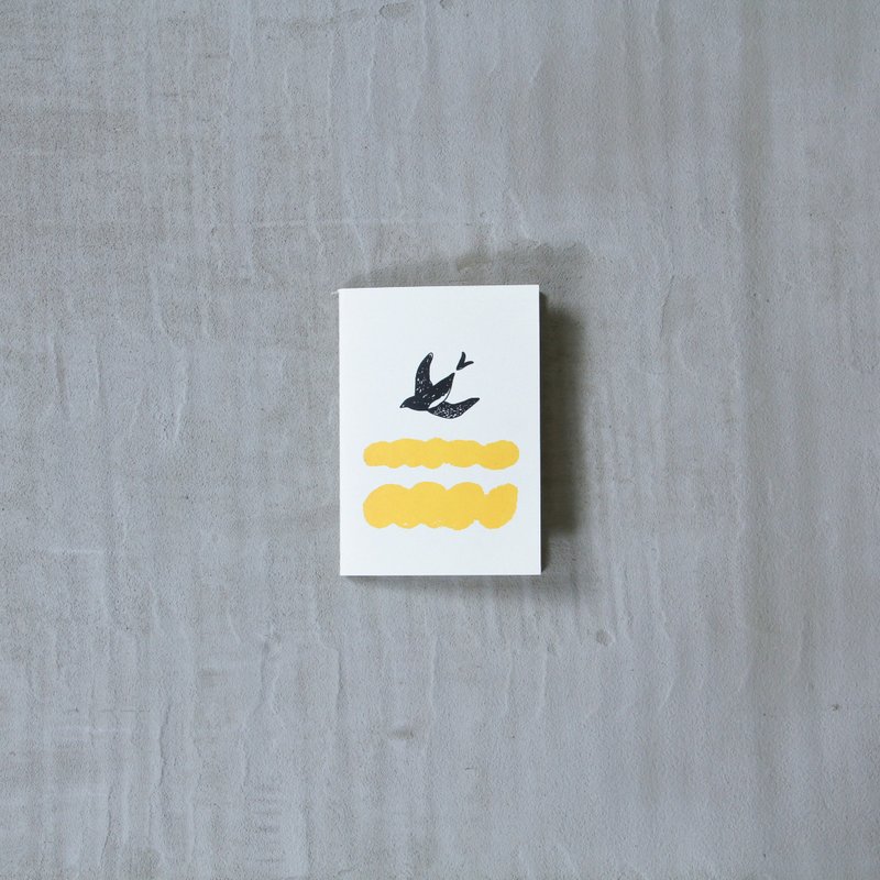 雨与燕子的秘密通信-笔记本 - 笔记本/手帐 - 纸 黑色