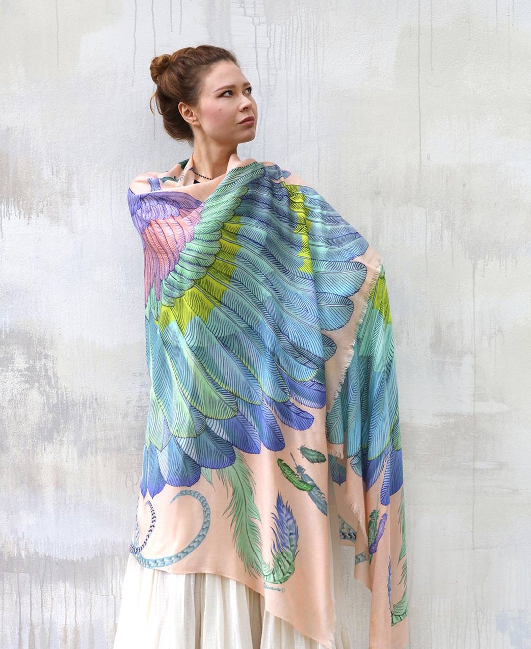 DULCE SHAWL - 丝巾 - 棉 