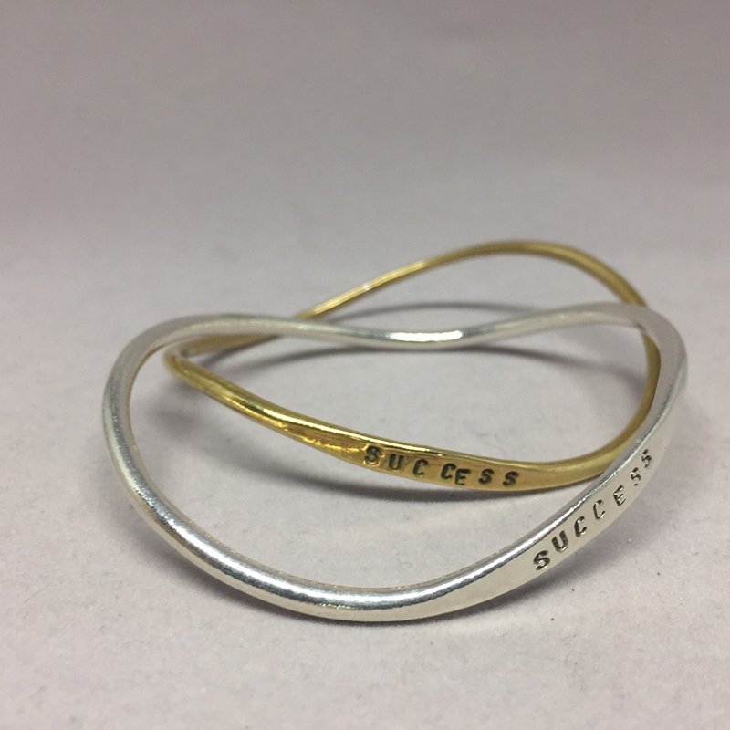 纯银典雅手环金工体验/下单2位可享85折(台南手作的诗金工教室) - 金工/饰品 - 纯银 