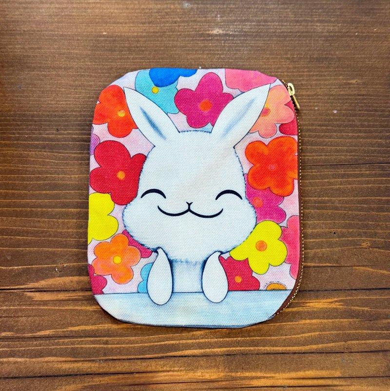 emmaAparty小包 心花开 - 化妆包/杂物包 - 棉．麻 