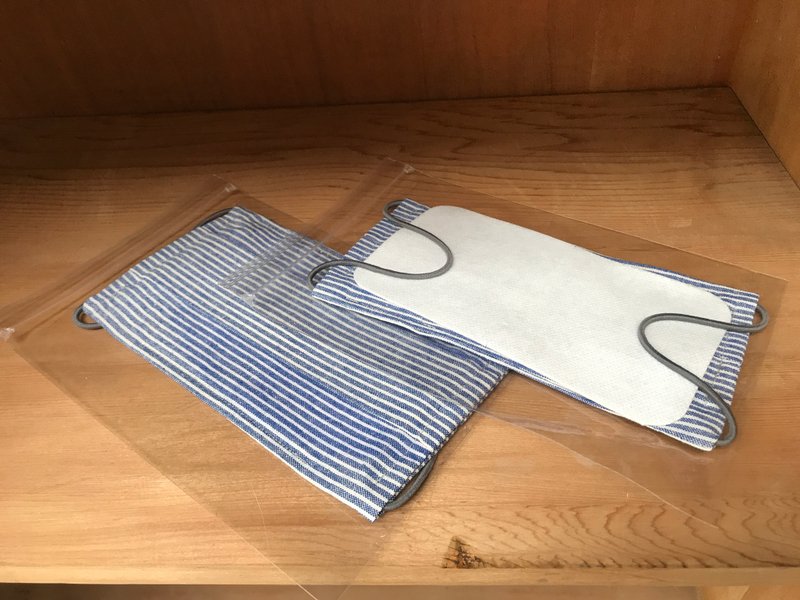 原来如此-环保防疫 布口罩 - 口罩 - 棉．麻 白色