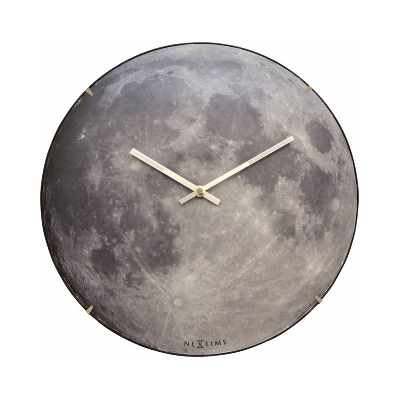 夜光月球时钟 (暗夜蓝) - 时钟/闹钟 - 其他材质 