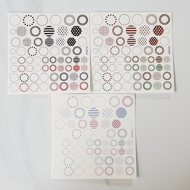 圆形贴纸 - 贴纸 - 其他材质 