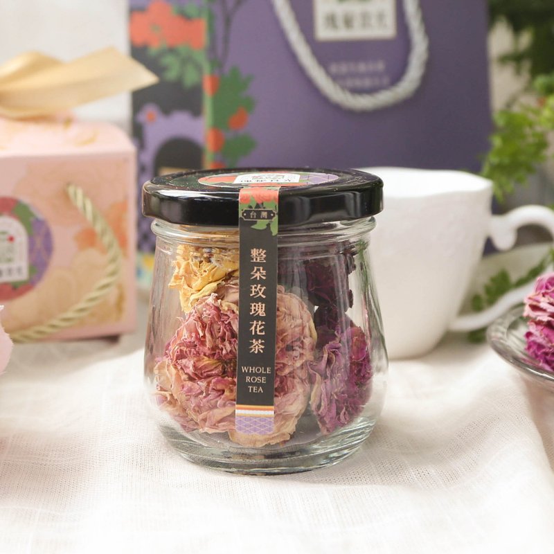 瑰秘食光台湾多品种玫瑰花茶X小罐 - 茶 - 新鲜食材 紫色