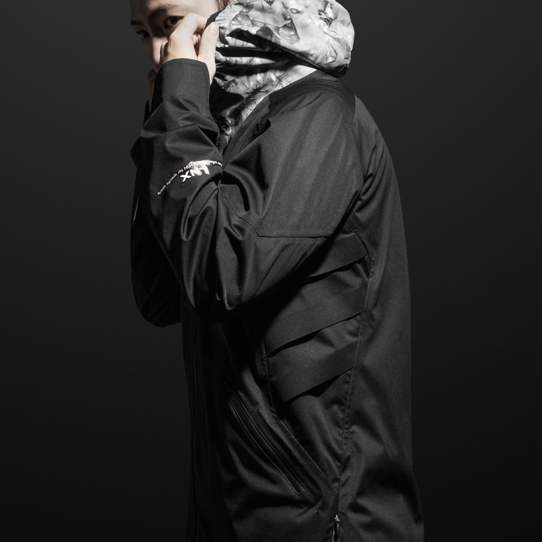 LNX Airflow Jacket 抗候空力外套 - 男装外套 - 聚酯纤维 黑色