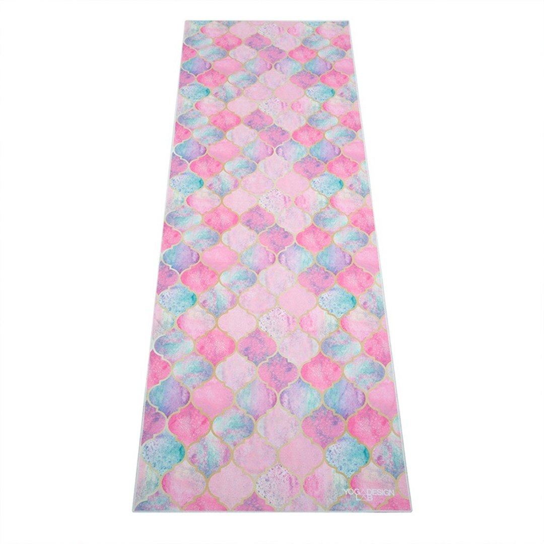【Yoga Design Lab】Yoga Mat Towel 瑜珈铺巾 - Monaco (湿止滑) - 运动配件 - 其他材质 紫色
