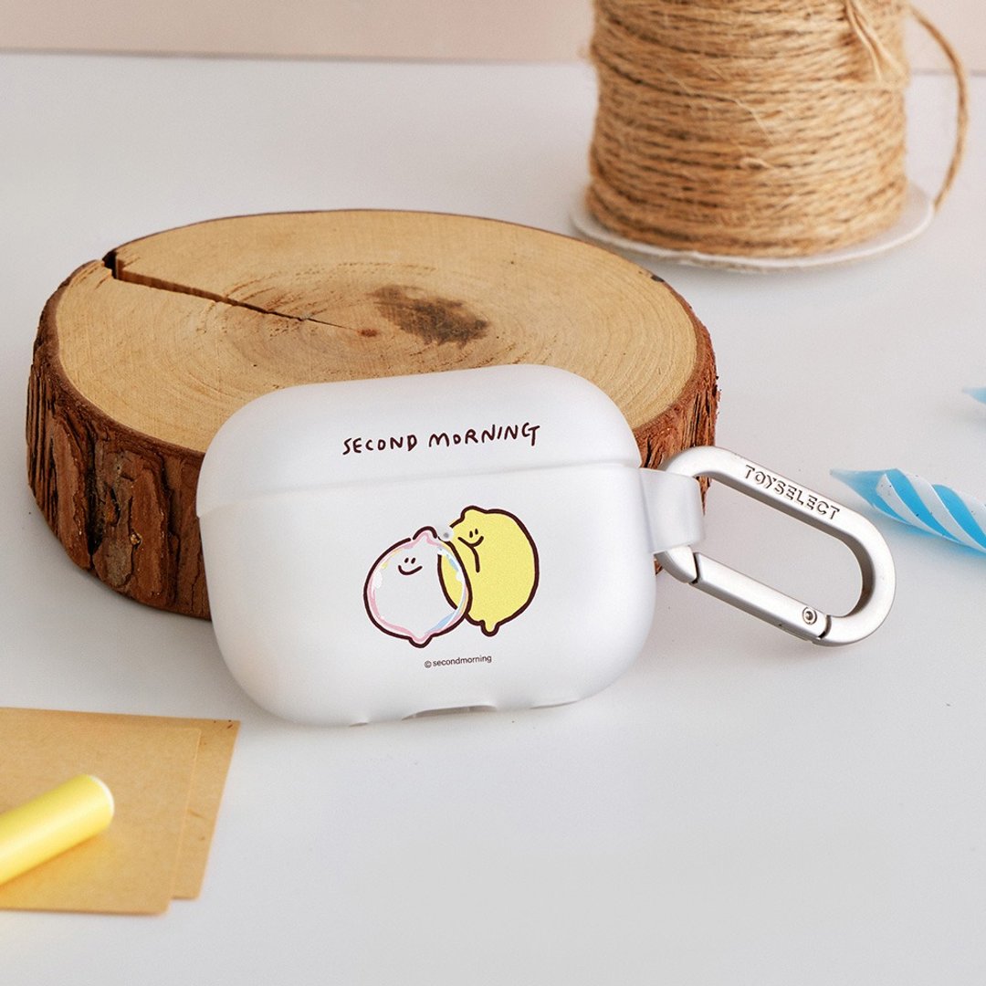 Second Morning 泡泡柠檬强悍防摔 AirPods 保护套 - 耳机收纳 - 塑料 多色