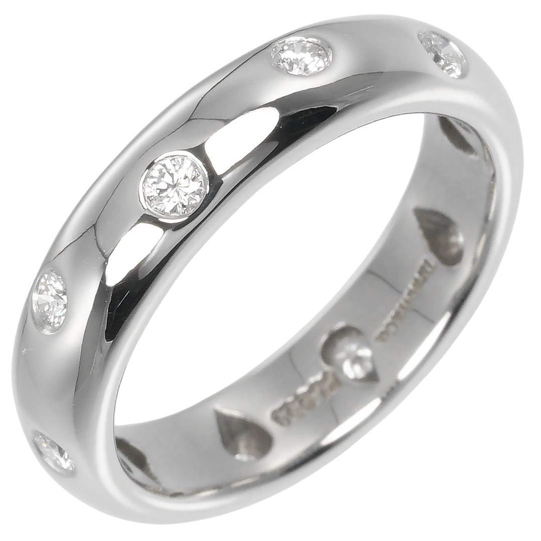 【日本直送】蒂芙尼 TIFFANY&Co. 圆点 (Dots) 7.5号 戒指 Pt950铂金 × 钻石 约6.7g 女仕款【二手】 - 戒指 - 贵金属 银色