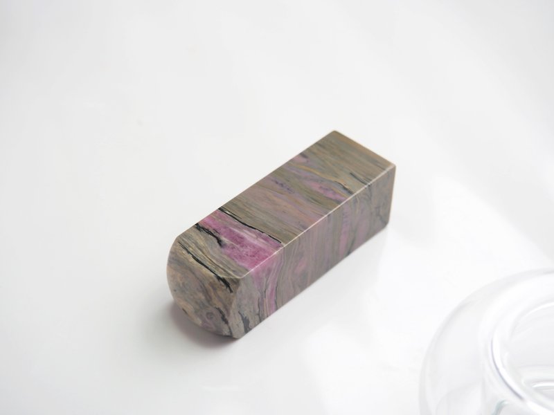 【现货订制】玫瑰石印章 | 开运印章 | 个人印鉴章 - 印章/印台 - 玉石 卡其色