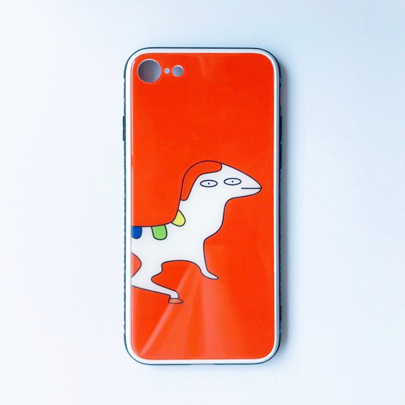 空气翼龙 iPhone 保护壳 - 手机壳/手机套 - 玻璃 红色