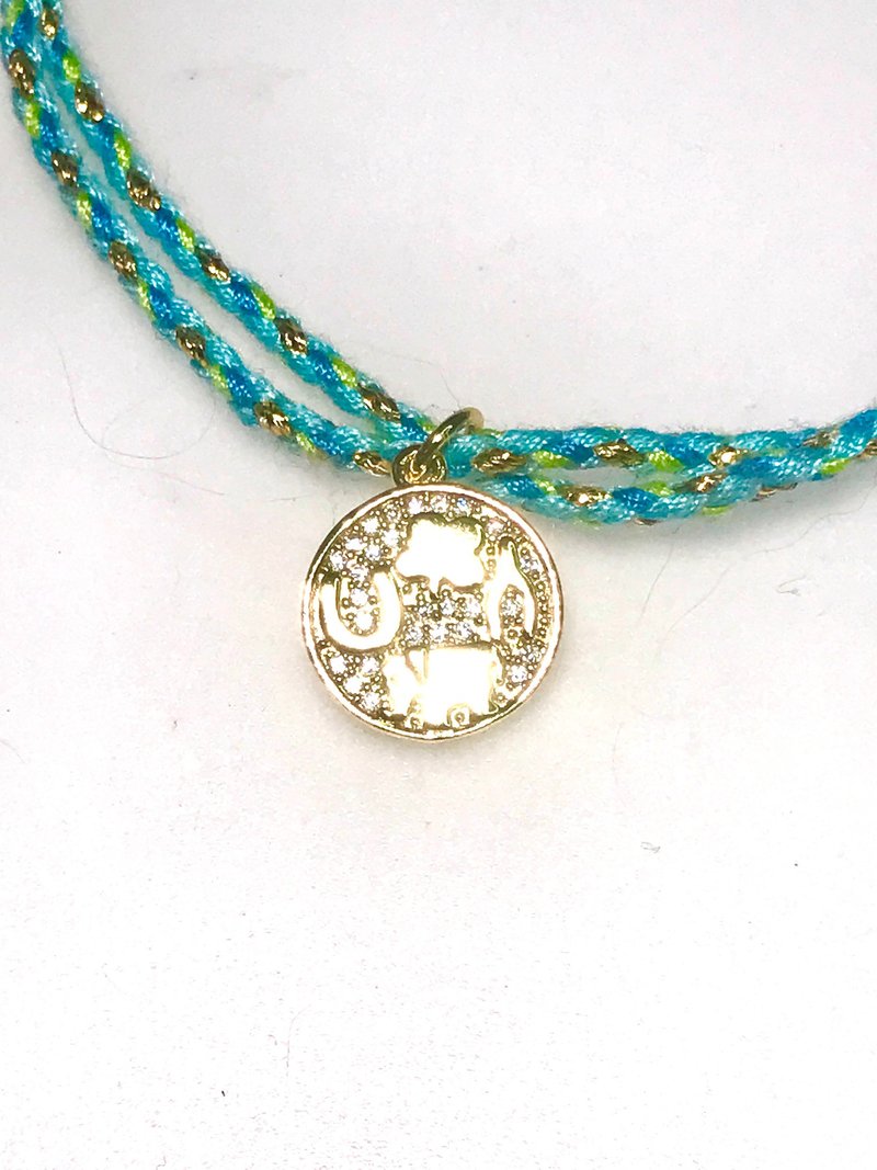 Lucky charm bracelet - 手链/手环 - 铜/黄铜 金色