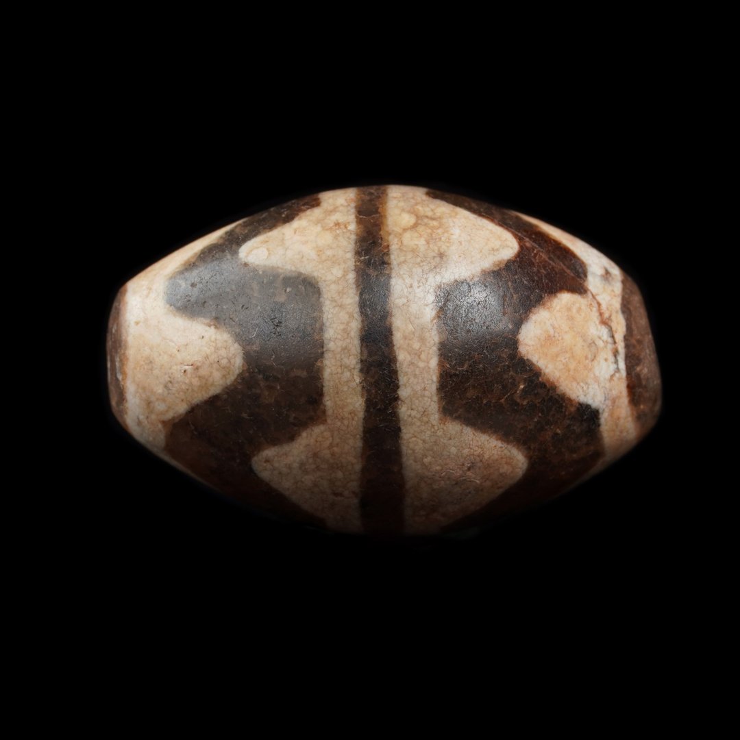 西亚对称虎纹图腾古珠 - 其他 - 其他材质 