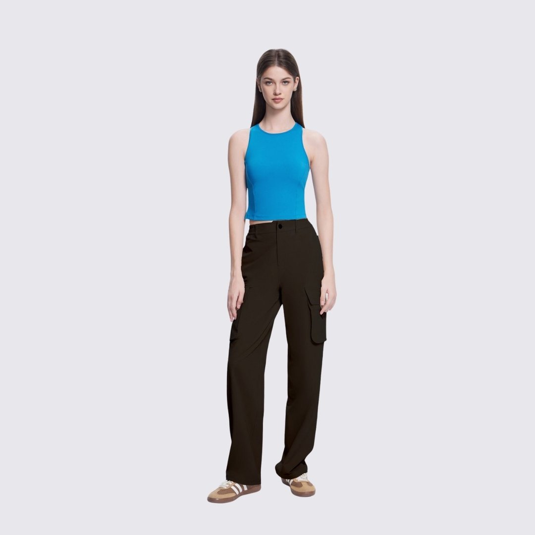 Brooklyn Cargo Pants - 女装运动裤 - 尼龙 黑色