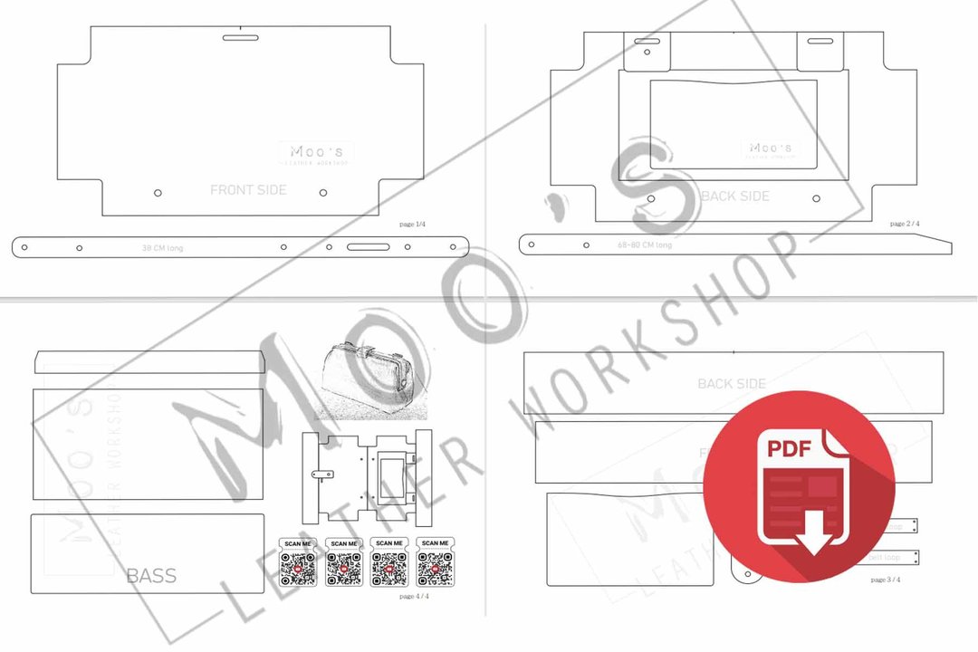 医生包 16:9 16  X 9.5 X5   ( 版型  PDF) - Logo 设计/图案设计 - 纸 