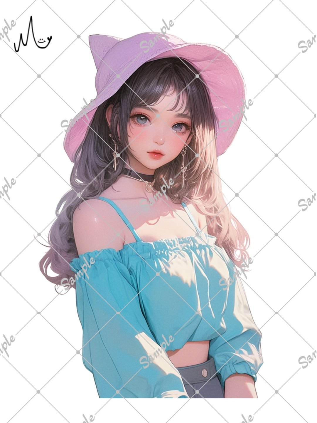 原创人物贴纸 - 贴纸 - 纸 