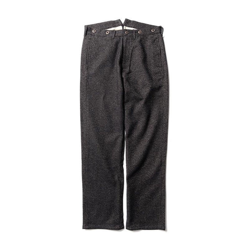 Mr. Swallow Pants - 人字纹 Herringbone - 男士长裤 - 棉．麻 