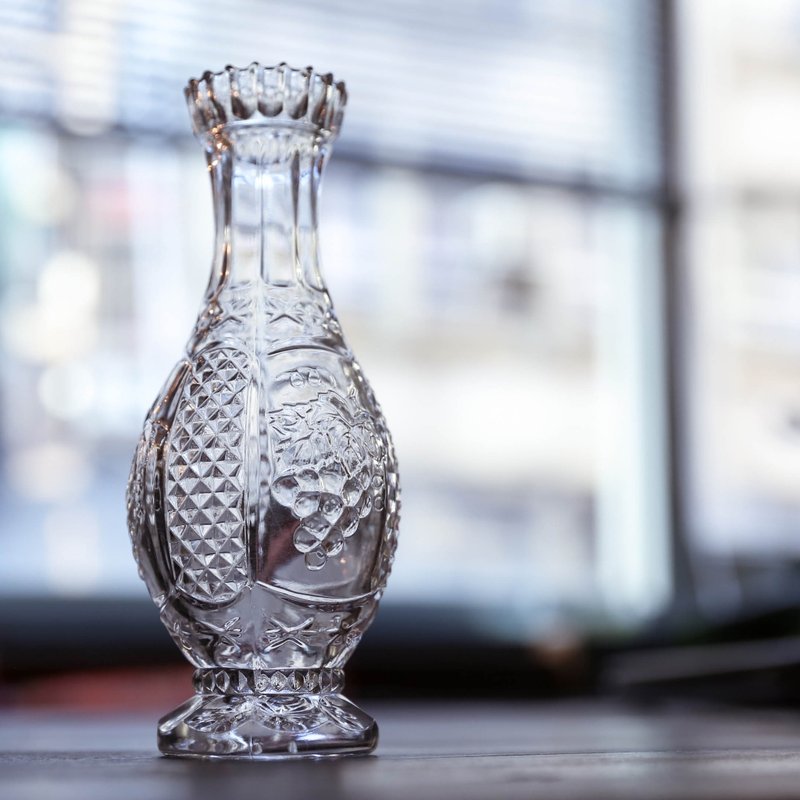 栖仙 SECLUSION OF SAGE / 丰收 – 葡萄玻璃瓶 - 植栽/盆栽 - 玻璃 透明