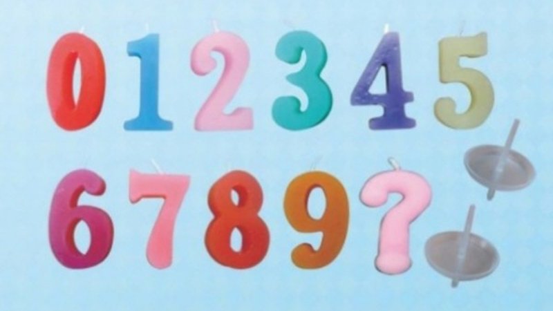 生日蜡烛 - 蜡烛/烛台 - 蜡 