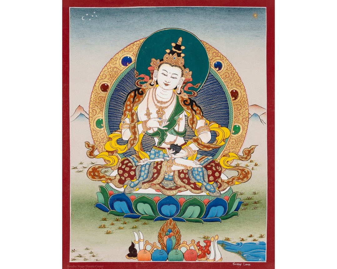 传统金刚萨埵唐卡画 - 墙贴/壁贴 - 其他材质 多色