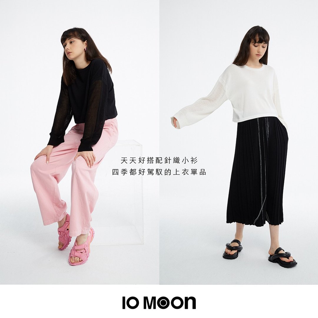 10 MOOn 天天好搭配针织小衫 - 女装针织衫/毛衣 - 其他材质 黑色